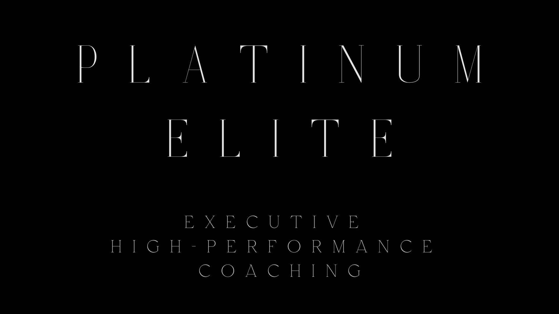 Executive Coaching